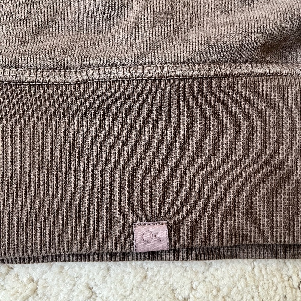 Outerknown Men’s Crewneck Sweatshirt Medium Brown Organic Cotton - Picture 2 of 4